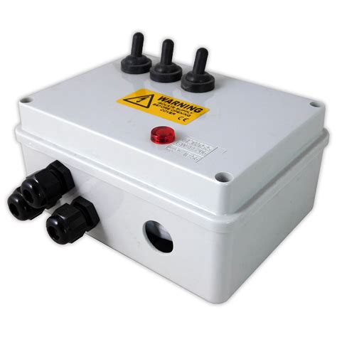 pond electrical switch box